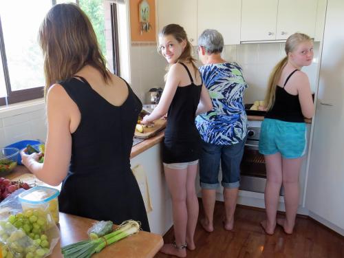 Too many cooks, not in Pauline's kitchen,